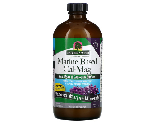 Nature's Answer, Plant Based Cal-Mag, Vanilla Cream Flavor, 16 fl oz (480 ml) Nature's Answer, Plant Based Cal-Mag, Vanilla Cream Flavor, 16 fl oz (480 ml)