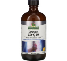 Nature's Answer, Жидкий Co-Q10 с витаминами С и Е, 8 жидких унций (240 мл)