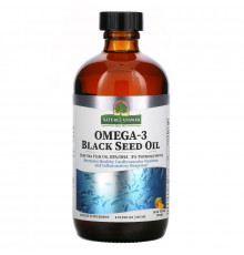 Nature's Answer, Omega-3 with Black Seed Oil,  Great Tasting Orange, 8 fl oz (240 ml)