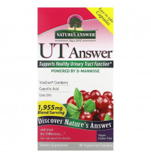 Nature's Answer, UT Answer, 651.66 mg, 90 Vegetarian Capsules