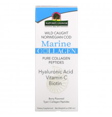 Nature's Answer, Marine Collagen, Wild Caught Norwegian Cod, Berry Flavored, 8 oz (240 ml)