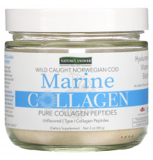 Nature's Answer, Marine Collagen, Wild Caught Norwegian Cod, Unflavored, 3 oz (88 g)