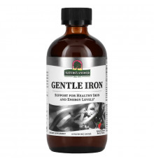 Nature's Answer, Gentle Iron, натуральное ягодное ассорти, 240 мл (8 жидк. Унций)