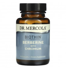 Dr. Mercola, Biothin, Berberine with Chromium, 30 Capsules