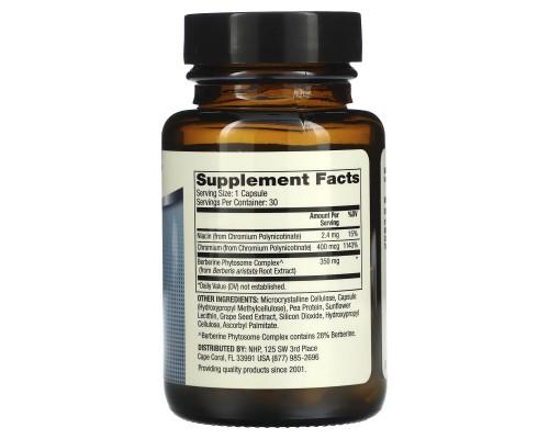 Dr. Mercola, Biothin, Berberine with Chromium, 30 Capsules Dr. Mercola, Biothin, Berberine with Chromium, 30 Capsules