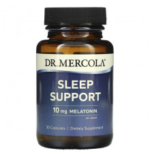 Для здорового сна Dr. Mercola, Поддержка сна, 10 мг, 30 капсул