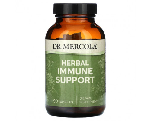 Растительные экстракты и настойки Dr. Mercola, Травяная поддержка иммунитета, 90 капсул Растительные экстракты и настойки Dr. Mercola, Травяная поддержка иммунитета, 90 капсул