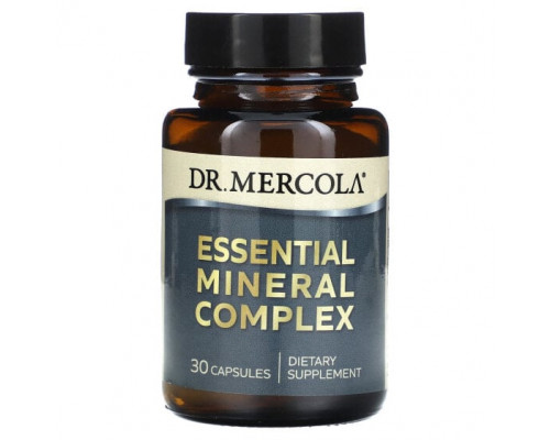 Витаминно-минеральные комплексы Dr. Mercola, Essential Mineral Complex, 30 капсул Витаминно-минеральные комплексы Dr. Mercola, Essential Mineral Complex, 30 капсул