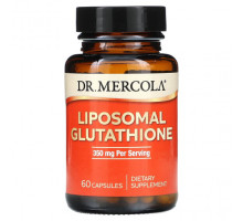 Антиоксиданты Dr. Mercola, Липосомальный глутатион, 175 мг, 60 капсул