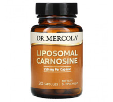 Аминокислоты Dr. Mercola, Липосомальный карнозин, 250 мг, 30 капсул