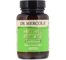 Dr. Mercola, Folate, 5 mg, 30 Capsules