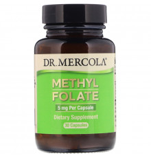 Dr. Mercola, Folate, 5 mg, 30 Capsules