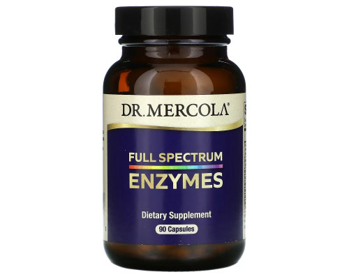 Dr. Mercola, Enzymes, Full Spectrum, 90 Capsules Dr. Mercola, Enzymes, Full Spectrum, 90 Capsules