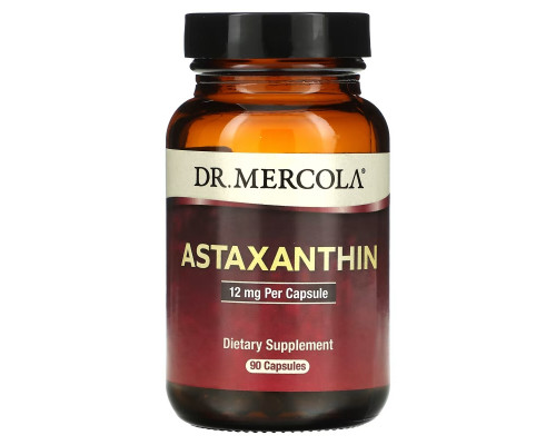 Dr. Mercola, Astaxanthin, 12 mg, 90 Capsules Dr. Mercola, Astaxanthin, 12 mg, 90 Capsules