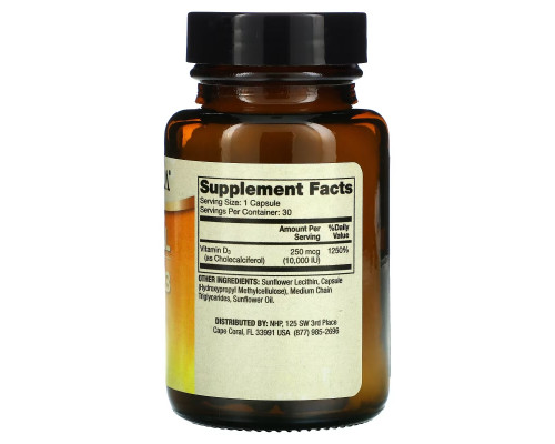 Dr. Mercola, Liposomal Vitamin D3, 10,000 IU, 30 Capsules Dr. Mercola, Liposomal Vitamin D3, 10,000 IU, 30 Capsules