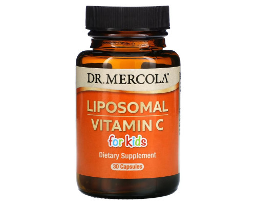 Dr. Mercola, Liposomal Vitamin C for Kids, 30 Capsules Dr. Mercola, Liposomal Vitamin C for Kids, 30 Capsules