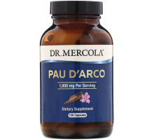 Dr. Mercola, Pau D'Arco, 1,000 mg, 120 Capsules