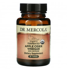 Dr. Mercola, Organic Fermented Apple Cider Vinegar and Cayenne, 30 Tablets