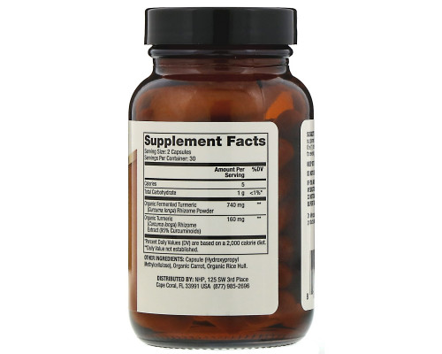 Dr. Mercola, Fermented Turmeric, 60 Capsules Dr. Mercola, Fermented Turmeric, 60 Capsules