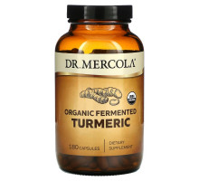 Dr. Mercola, Fermented Turmeric, 180 Capsules