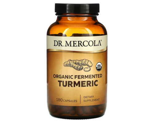 Dr. Mercola, Fermented Turmeric, 180 Capsules Dr. Mercola, Fermented Turmeric, 180 Capsules