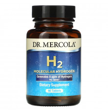 Dr. Mercola, H2 Molecular Hydrogen, 90 Tablets
