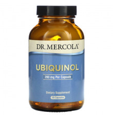 Коэнзим Q10 Dr. Mercola, Ubiquinol, 200 mg, 90 Capsules