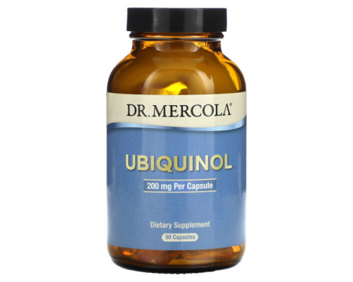 Коэнзим Q10 Dr. Mercola, Ubiquinol, 200 mg, 90 Capsules Коэнзим Q10 Dr. Mercola, Ubiquinol, 200 mg, 90 Capsules