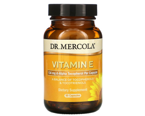 Dr. Mercola, Vitamin E, 90 Capsules Dr. Mercola, Vitamin E, 90 Capsules
