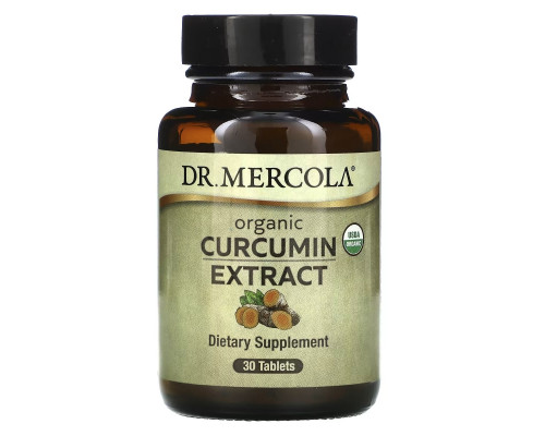 Dr. Mercola, Organic Curcumin Extract, 30 Tablets Dr. Mercola, Organic Curcumin Extract, 30 Tablets