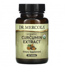 Dr. Mercola, Organic Curcumin Extract, 90 Tablets