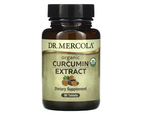Dr. Mercola, Organic Curcumin Extract, 90 Tablets Dr. Mercola, Organic Curcumin Extract, 90 Tablets