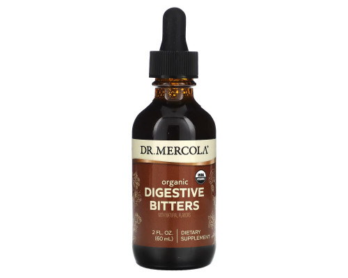 Dr. Mercola, Organic Digestive Bitters with Natural Flavors, 2 fl oz (60 ml) Dr. Mercola, Organic Digestive Bitters with Natural Flavors, 2 fl oz (60 ml)