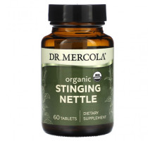 Зелень и зеленые овощи Dr. Mercola, Органическая крапива двудомная, 60 таблеток