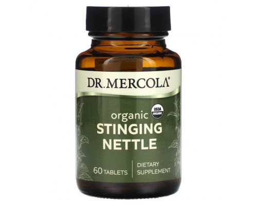 Зелень и зеленые овощи Dr. Mercola, Органическая крапива двудомная, 60 таблеток Зелень и зеленые овощи Dr. Mercola, Органическая крапива двудомная, 60 таблеток