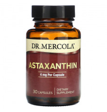 Антиоксиданты Dr. Mercola, Astaxanthin, 4 mg, 30 Capsules