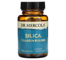 Для мышц и суставов Dr. Mercola, Silica Collagen Builder, 60 капсул