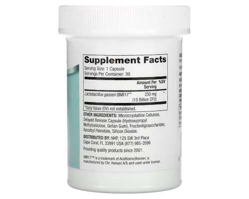 Dr. Mercola, Biothin Probiotic, Lactobacillus Gasseri, 10 Billion CFU, 30 Capsules