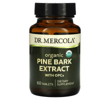 Dr. Mercola, Organic Pine Bark Extract with OPCs, 60 Tablets