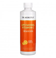 Dr. Mercola, Liposomal Vitamin C, Citrus Vanilla, 1,000 mg, 15.2 fl oz (450 ml)