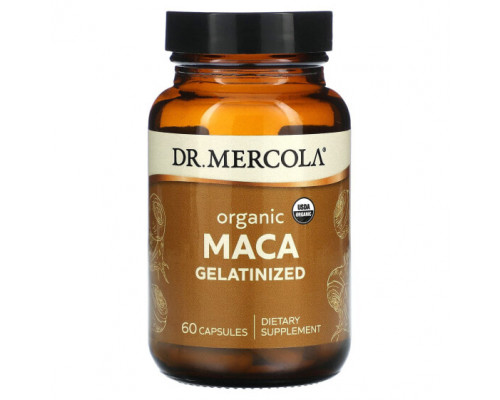 Суперфуды Dr. Mercola, Желатинизированная органическая мака, 60 капсул Суперфуды Dr. Mercola, Желатинизированная органическая мака, 60 капсул