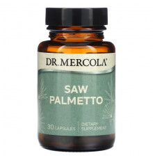 Мужское здоровье Dr. Mercola, Saw Palmetto, 30 капсул