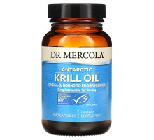 Dr. Mercola Масло криля 60 капсул заполненных жидкостью