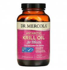 Dr. Mercola Антарктическое масло криля для женщин 270 капсул