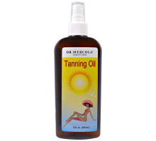 Dr. Mercola Healthy Skin Natural Tanning Oil with Green Tea 8 fl oz (236 ml)