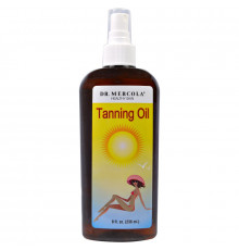 Dr. Mercola Healthy Skin Natural Tanning Oil with Green Tea 8 fl oz (236 ml)