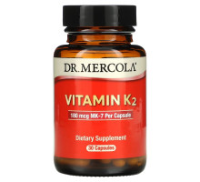Dr. Mercola Премиум Добавки Витамин К2 30 Капсул