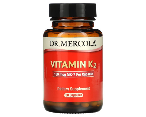 Dr. Mercola Премиум Добавки Витамин К2 30 Капсул Dr. Mercola Премиум Добавки Витамин К2 30 Капсул