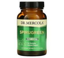 Dr. Mercola, SpiruGreen, For Cats & Dogs, 180 Tablets, 3.17 oz (90 g)