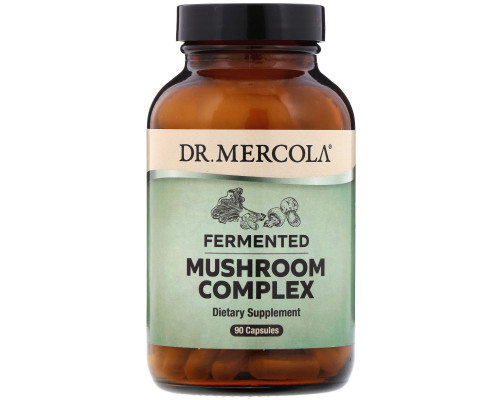 Dr. Mercola Добавки Высшего Качества Вся Еда Грибной Комплекс 90 Капсул Dr. Mercola Добавки Высшего Качества Вся Еда Грибной Комплекс 90 Капсул